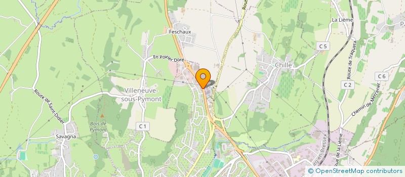 localisation de l'entreprise FIC SAS  LONS-LE-SAUNIER