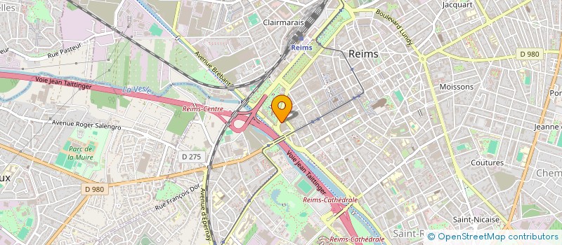 localisation de l'entreprise FICA à REIMS