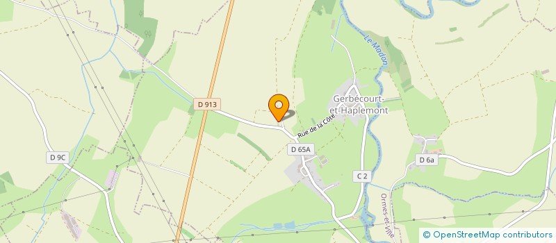 localisation de l'entreprise FICA  GERBECOURT-ET-HAPLEMONT