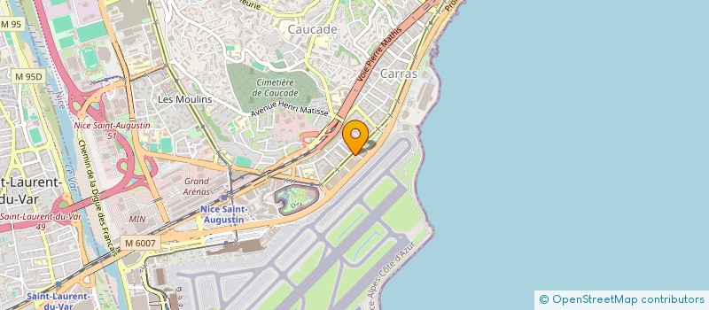 localisation de l'entreprise FICABER à NICE