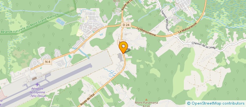 localisation de l'entreprise FICAGU à MATOURY