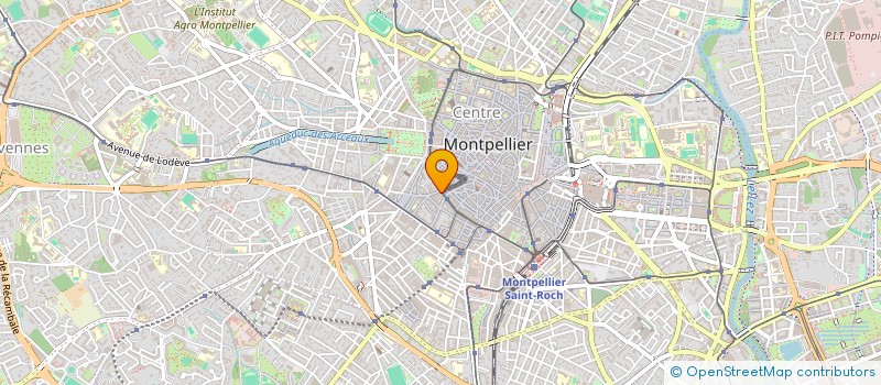 localisation de l'entreprise FICAI IMMOBILIARE  MONTPELLIER