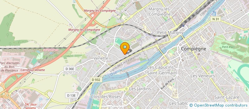 localisation de l'entreprise FICAM  CLAIROIX