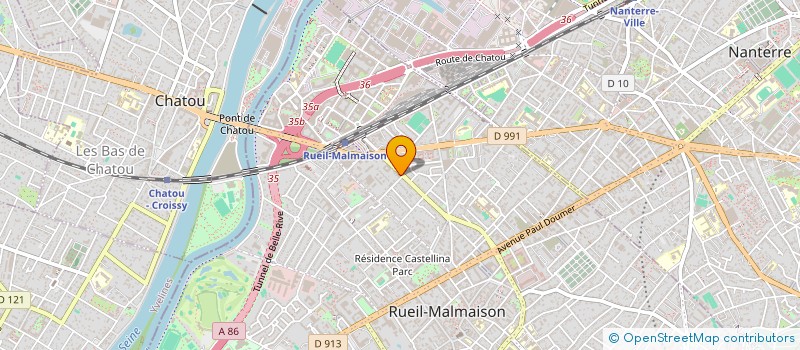 localisation de l'entreprise FICAP à RUEIL-MALMAISON