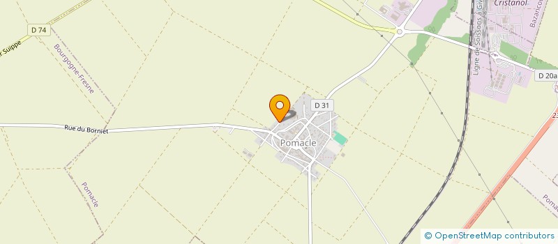 localisation de l'entreprise FICAP  POMACLE