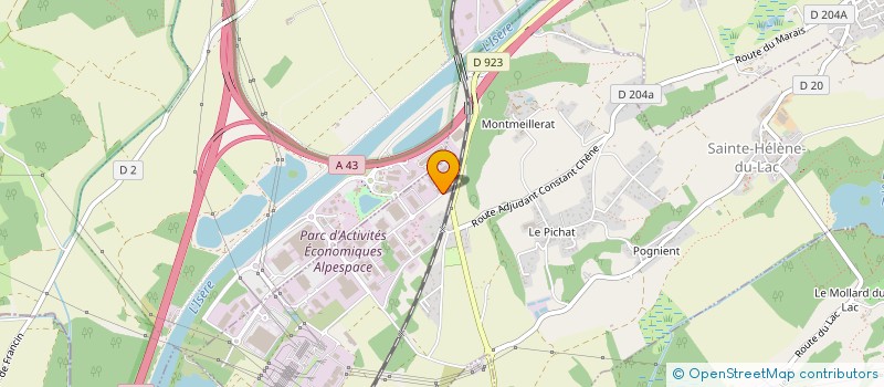 localisation de l'entreprise FICAP MONTAGNE à ROTHERENS