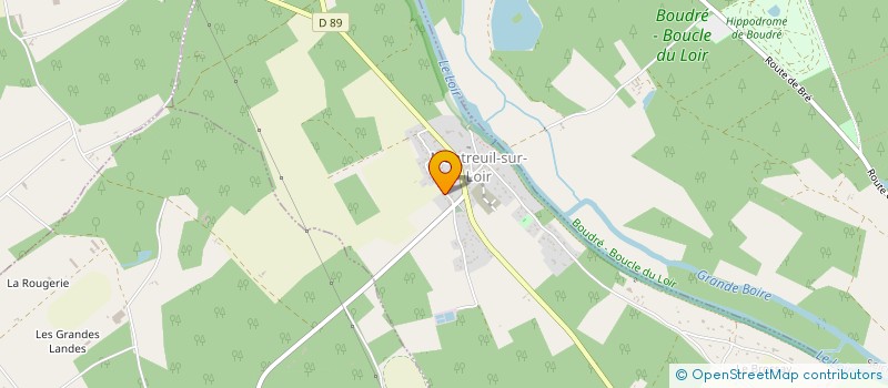 localisation de l'entreprise FICECO  MONTREUIL-SUR-LOIR