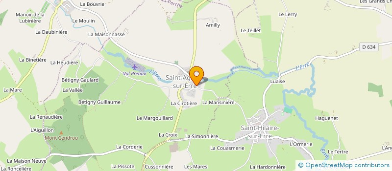 localisation de l'entreprise FICELLE à VAL-AU-PERCHE