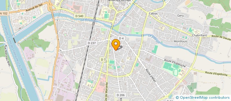 localisation de l'entreprise FICELLE DE LA PIERRE à MONTELIMAR