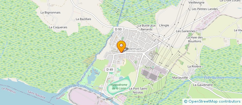 localisation de l'entreprise FICHET  CORDEMAIS