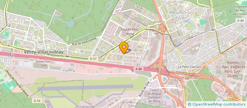 localisation de l'entreprise FICHET SECURITY SOLUTIONS FRANCE à VELIZY-VILLACOUBLAY