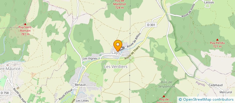 localisation de l'entreprise FICHEUX M-H BLANCHARD ISABELLE  VIC-LE-COMTE