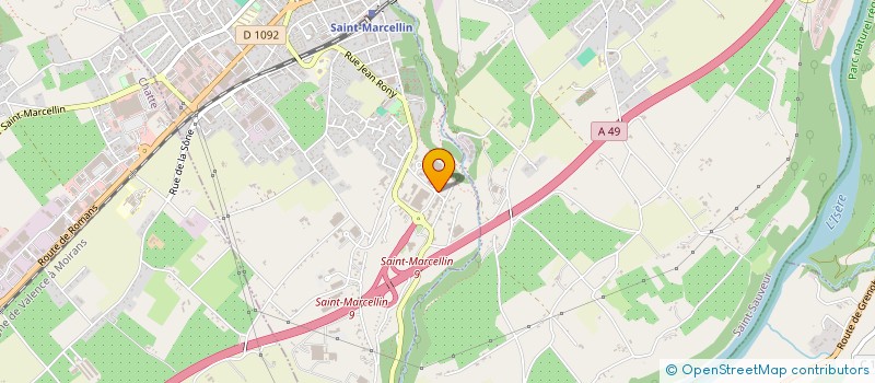 localisation de l'entreprise FICHIER EUROPEEN COMM INDUST & IMMOBILIE à SAINT-MARCELLIN