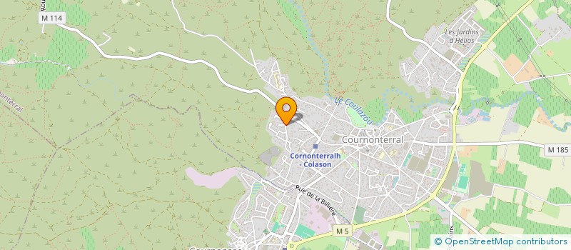 localisation de l'entreprise FICHLY à COURNONTERRAL