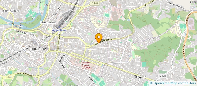 localisation de l'entreprise FICHTRE DIANTRE à ANGOULEME
