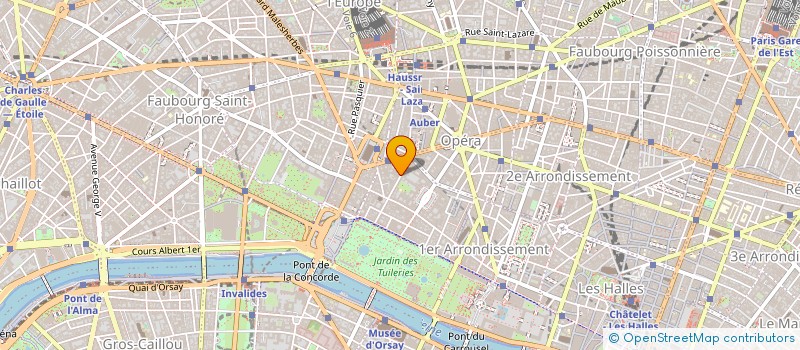 localisation de l'entreprise FICI ET CIE à PARIS