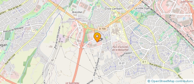 localisation de l'entreprise FICLOS à TREGUEUX