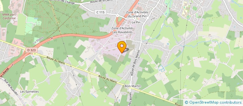 localisation de l'entreprise FICO  CHANGE