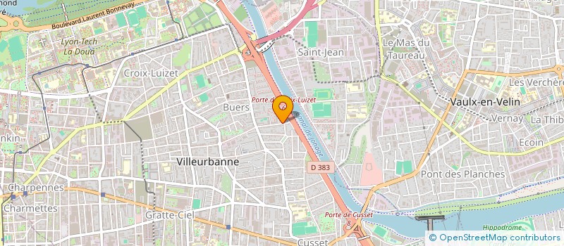 localisation de l'entreprise FICO PRESSE à VILLEURBANNE