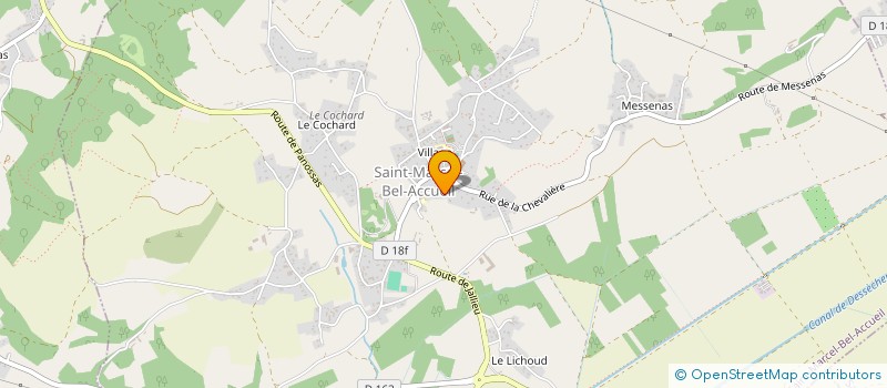 localisation de l'entreprise FICOM à SAINT-MARCEL-BEL-ACCUEIL