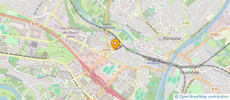 localisation de l'entreprise FICP  PONTOISE