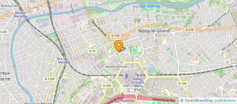 localisation de l'entreprise FICQ à NOISY-LE-GRAND