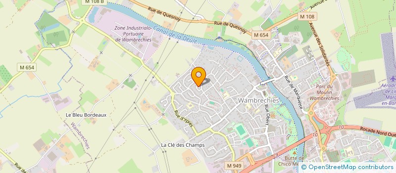 localisation de l'entreprise FICRAM-MFJ  LORGIES