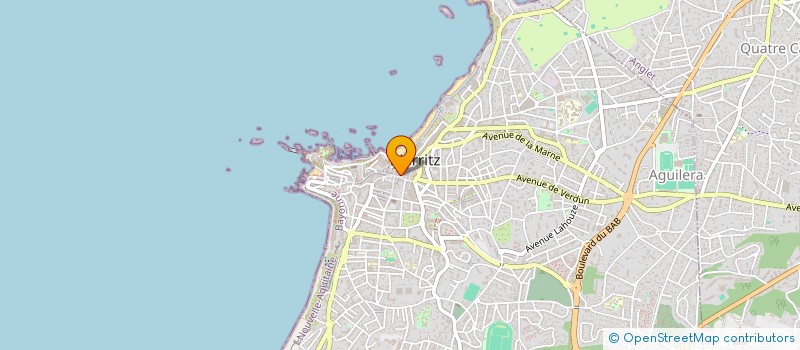 localisation de l'entreprise FICTION à BIARRITZ