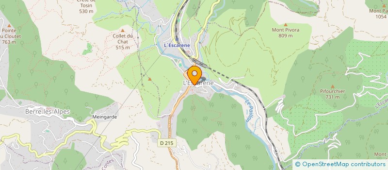 localisation de l'entreprise FICUS  L'ESCARENE