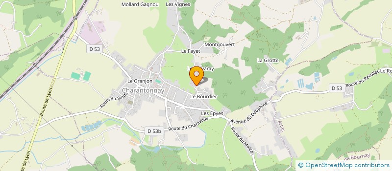 localisation de l'entreprise FICUSSIMO  CHARANTONNAY