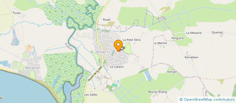 localisation de l'entreprise FICUSTEF  BILLIERS