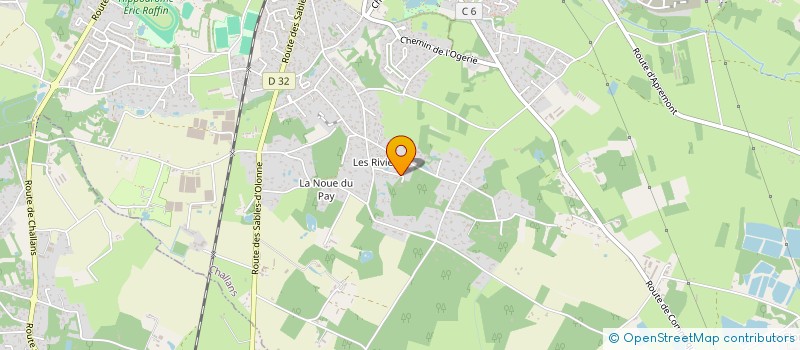 localisation de l'entreprise FID à CHALLANS