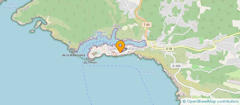 localisation de l'entreprise FID MARINE TECHNOLOGIE  BONIFACIO