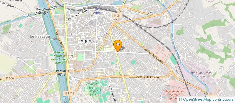 localisation de l'entreprise FID SUD AGEN à AGEN