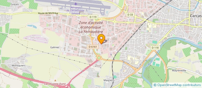 localisation de l'entreprise FID SUD CARCASSONNE  CARCASSONNE