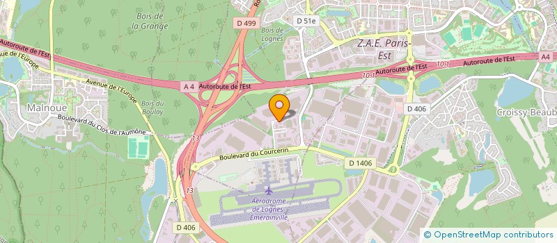 localisation de l'entreprise FIDAAN à LOGNES