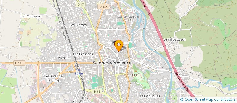 localisation de l'entreprise FIDAE  SALON-DE-PROVENCE