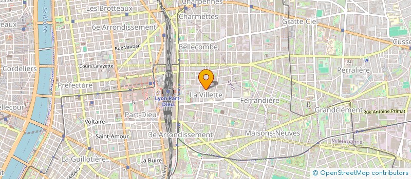 localisation de l'entreprise FIDALGO-PARBELLE INDIVISION  LYON