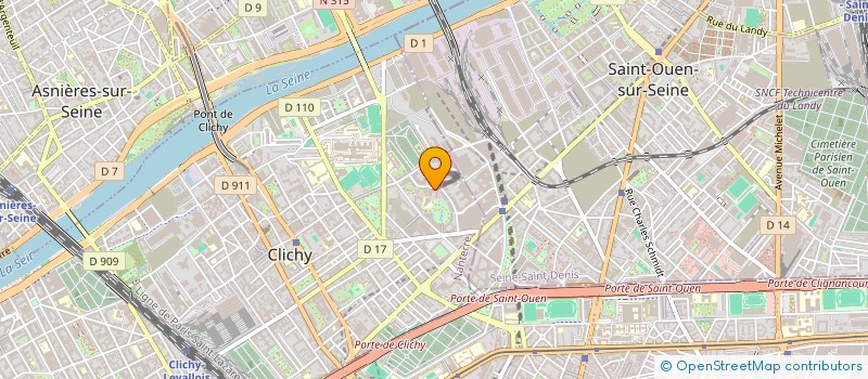localisation de l'entreprise FIDAN ASSOCIES à CLICHY