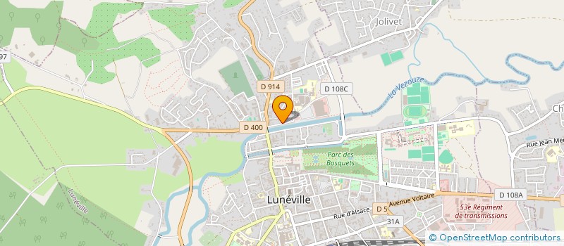 localisation de l'entreprise FIDAN IMMOBILIER  LUNEVILLE