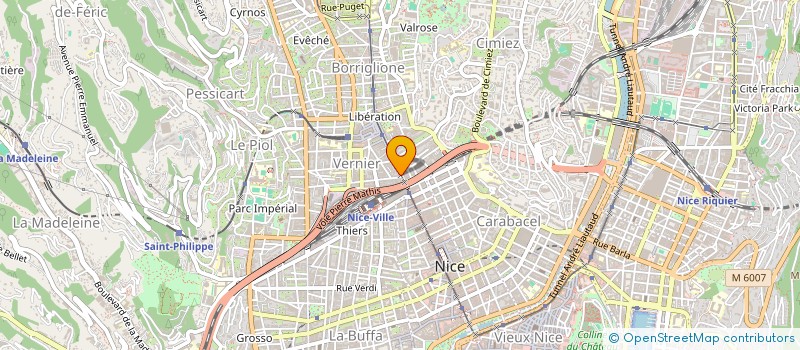 localisation de l'entreprise FIDAZUR SOCIETE FIDUCIAIRE à NICE