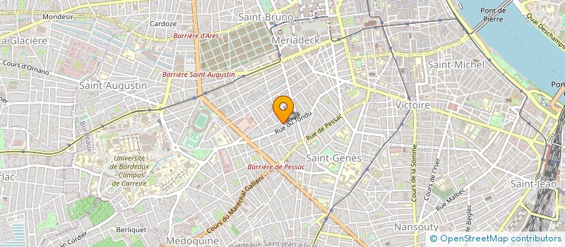 localisation de l'entreprise FIDC FINANCIERE DE CONSEILS à BORDEAUX