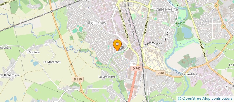 localisation de l'entreprise FIDE  ROCHE SUR YON (LA)