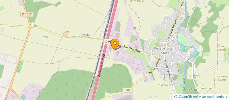 localisation de l'entreprise FIDEC à RESSONS-SUR-MATZ
