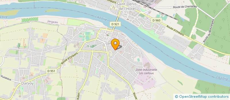 localisation de l'entreprise FIDEC SARL  JARGEAU