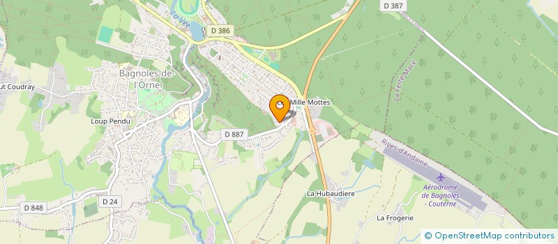localisation de l'entreprise FIDECO à BAGNOLES-DE-L'ORNE-NORMANDIE