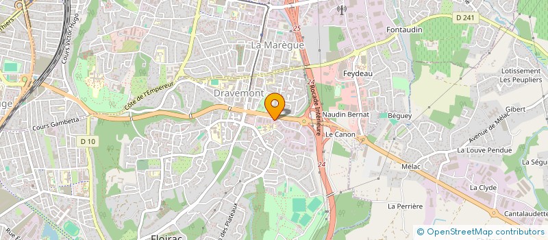 localisation de l'entreprise FIDECO à FLOIRAC