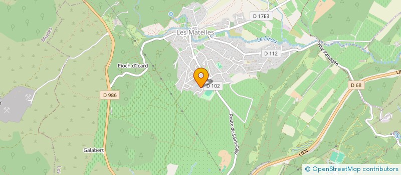 localisation de l'entreprise FIDECOM SARL à LES MATELLES