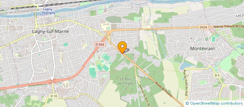 localisation de l'entreprise FIDEL  LAGNY-SUR-MARNE