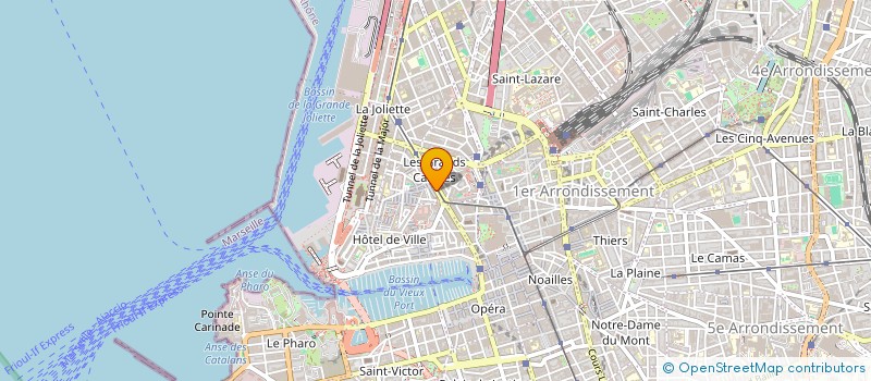 localisation de l'entreprise FIDEL ANTHELME X à MARSEILLE